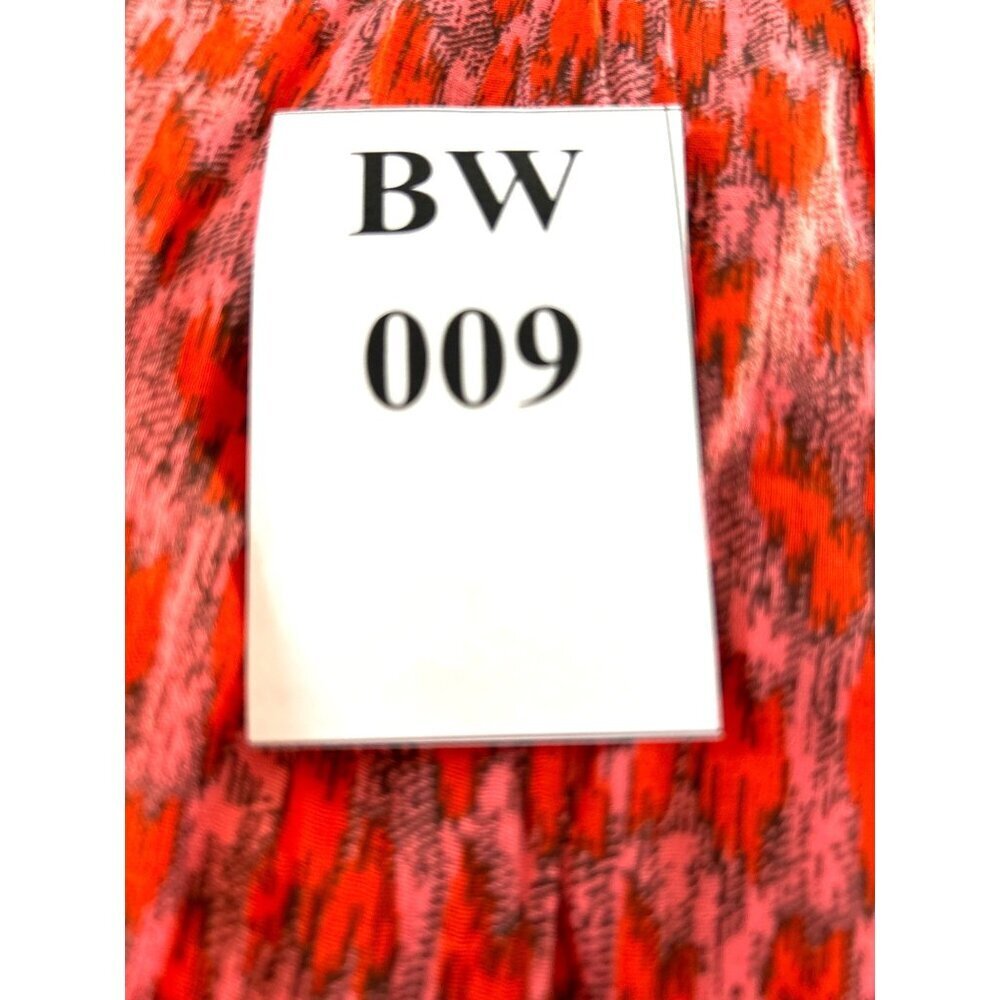 Joie Womens Maxi Sun Dress Orange Multi V-Neck Sleevless Lined Size L NWT - Picture 8 of 8